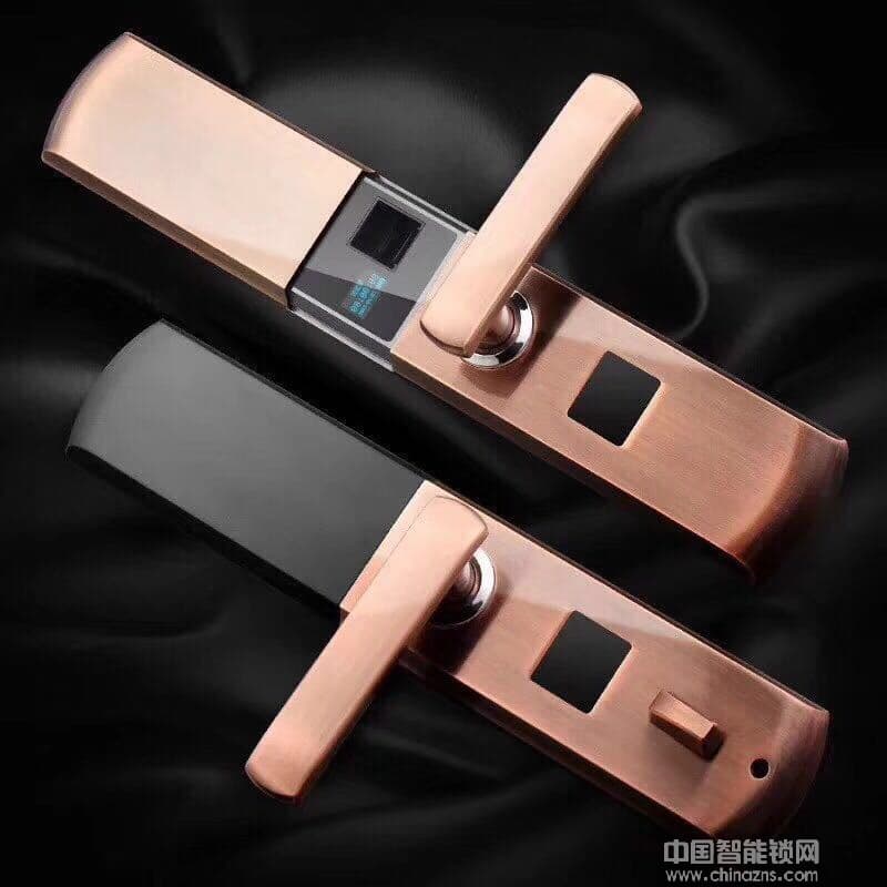 恩比德半导体滑盖APP智能锁 家用指纹密码锁