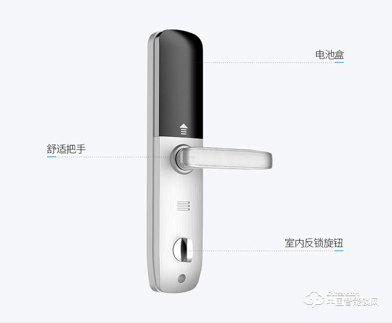 尊爵直板指纹锁 智能识别指纹密码锁 家用防盗门指纹锁