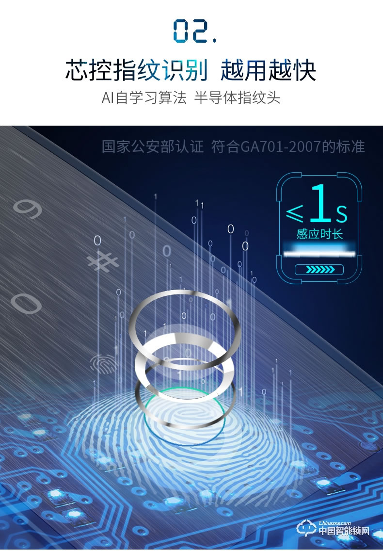 曼亚智能锁 家用防盗门手机APP智能锁P10