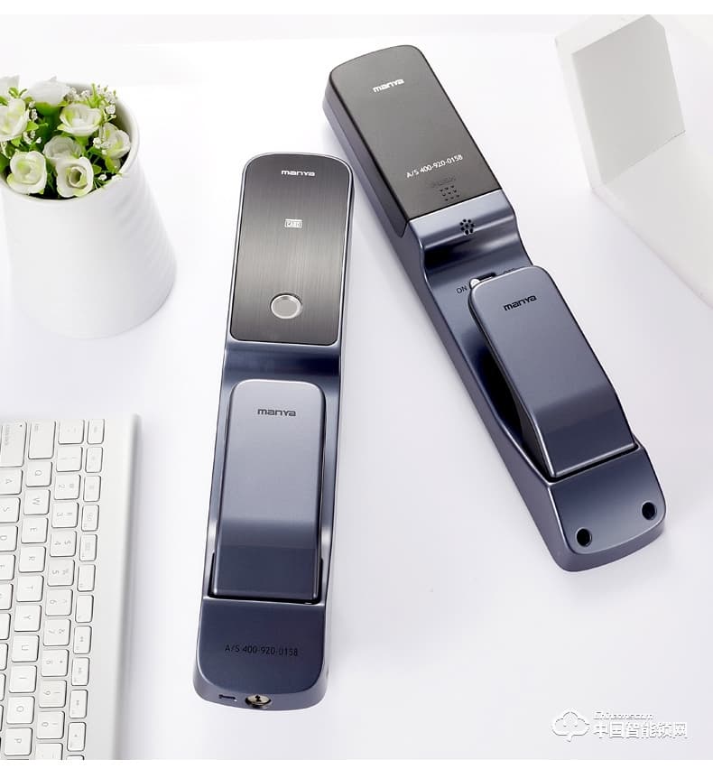 曼亚智能锁 家用防盗门手机APP智能锁P10