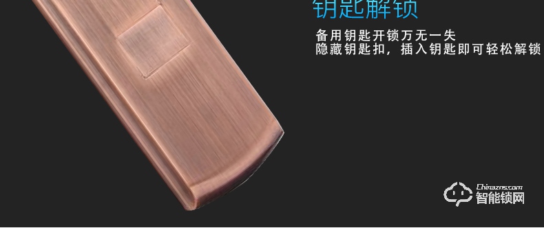 唐缔智能锁 HX02全自动静音滑盖智能锁