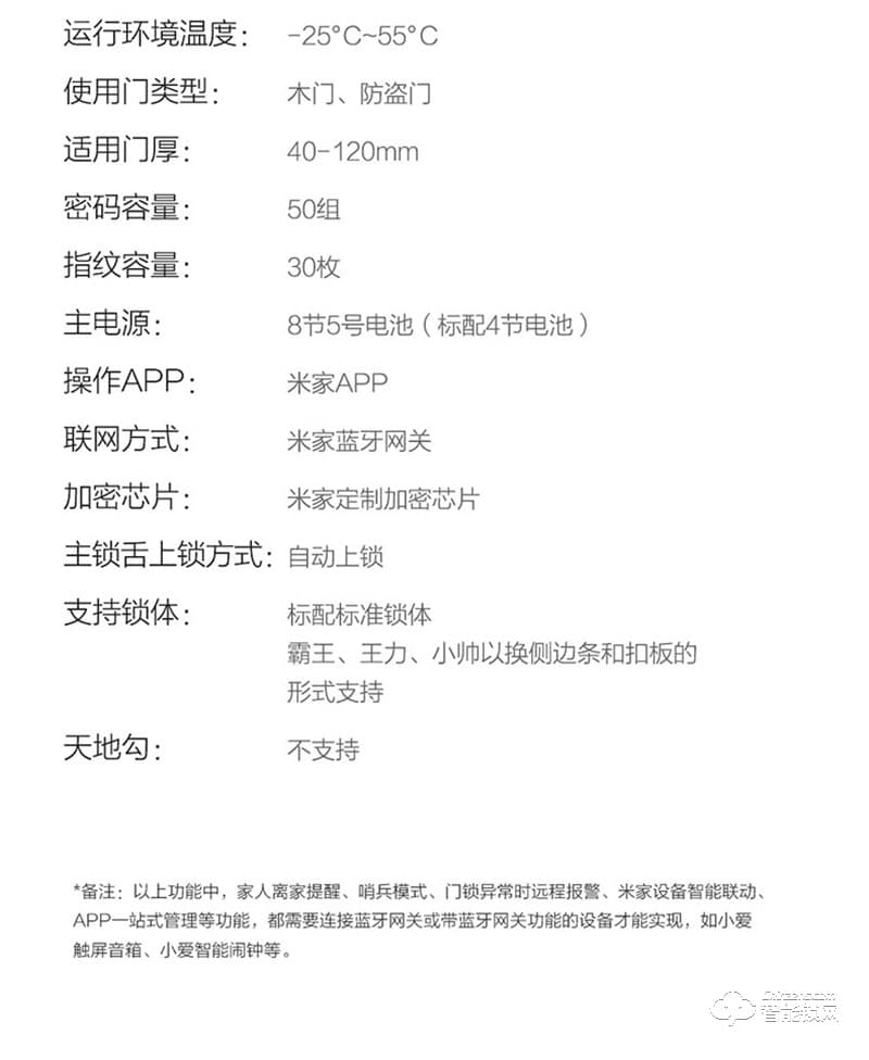 鹿客S30Pro智能全自动推拉门锁 防盗电子门锁