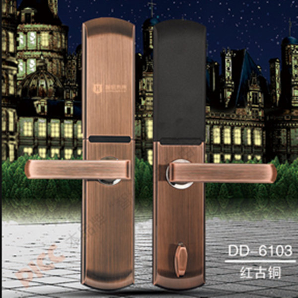 鼎盾智能锁 DD-6103家用防盗门指纹锁