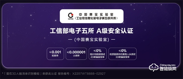 萤石网络人脸视频锁热售中，开启全民刷脸入户时代